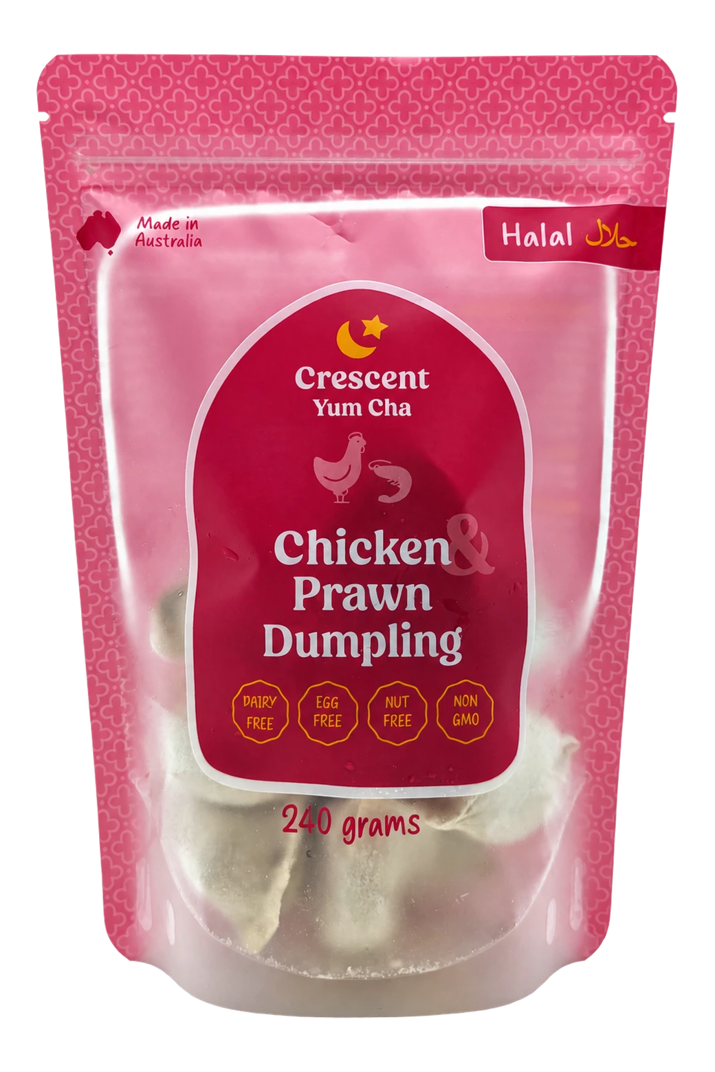 Chicken & Prawn Dumplings 240 gram pack