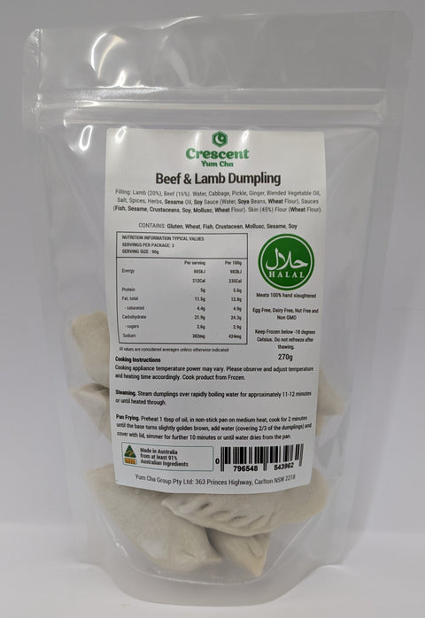 Beef & Lamb Dumpling